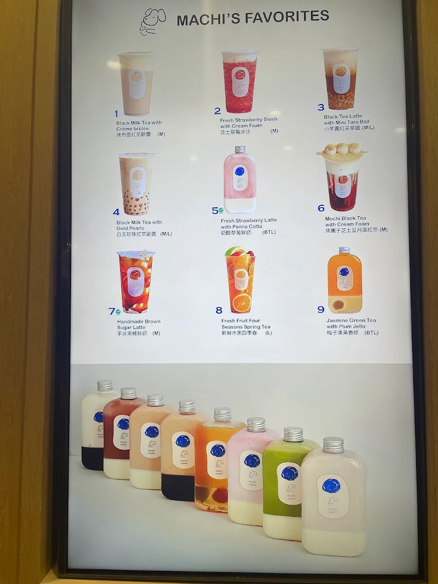 Menu, Machi Machi