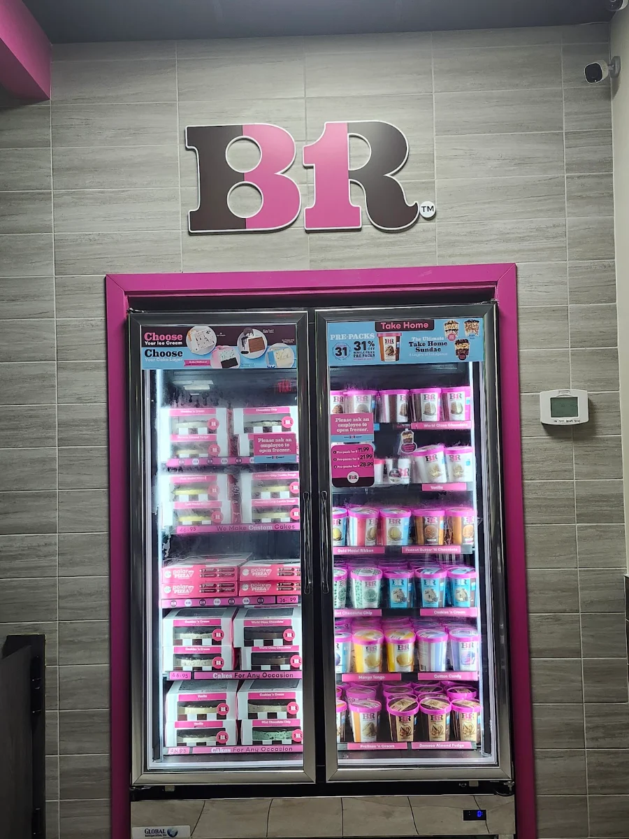 Menu, Baskin-Robbins