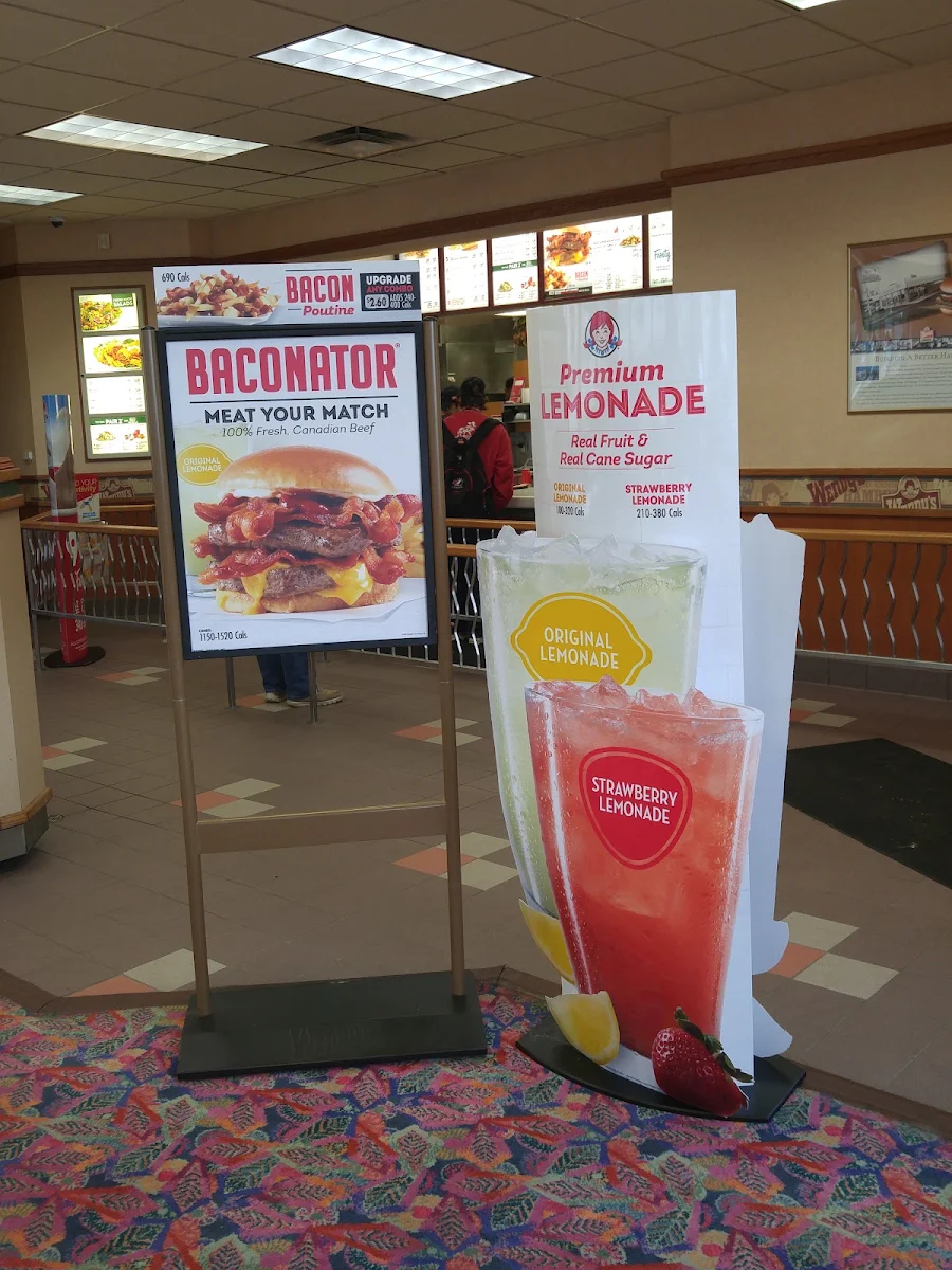 Menu, Wendy's