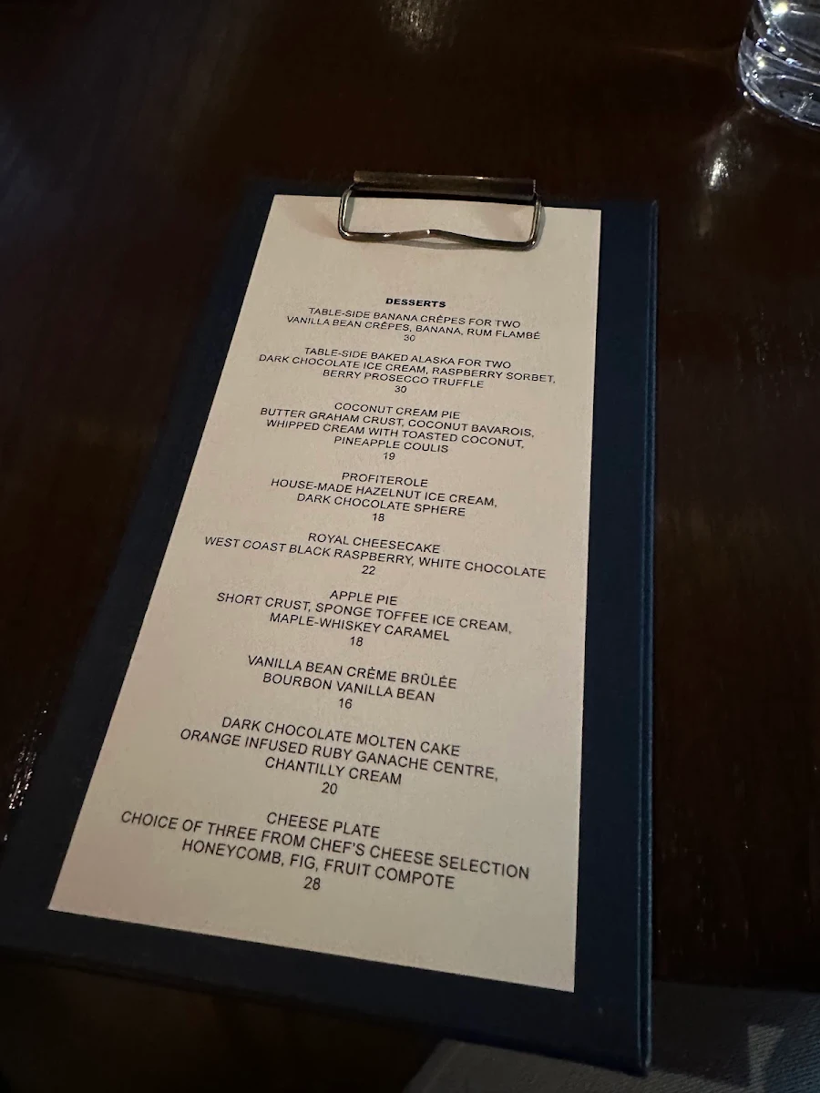 Menu, Blue Bovine Steak + Sushi House