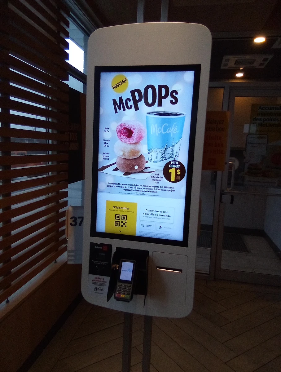 Menu, McDonald's