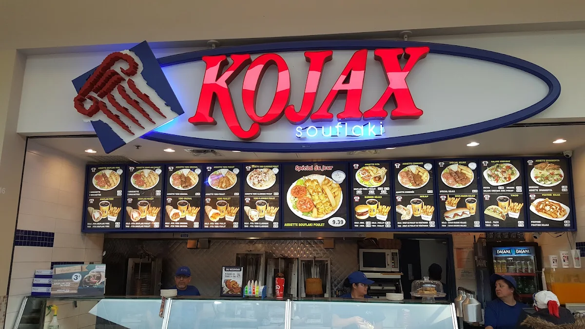 Menu, Kojax Souflaki