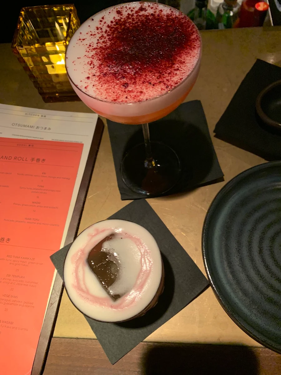 Menu, Phillips Bar