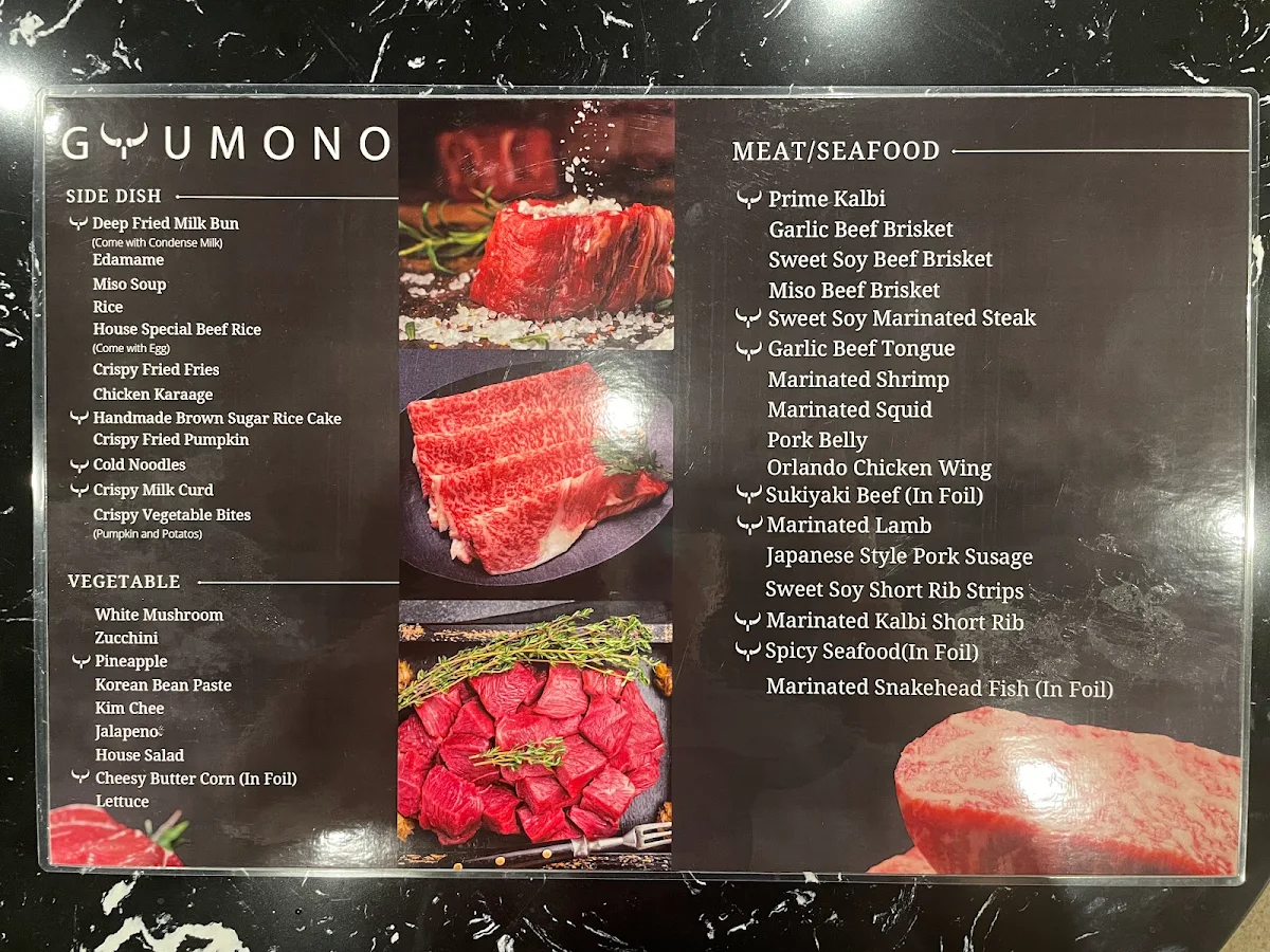 Menu photo 1