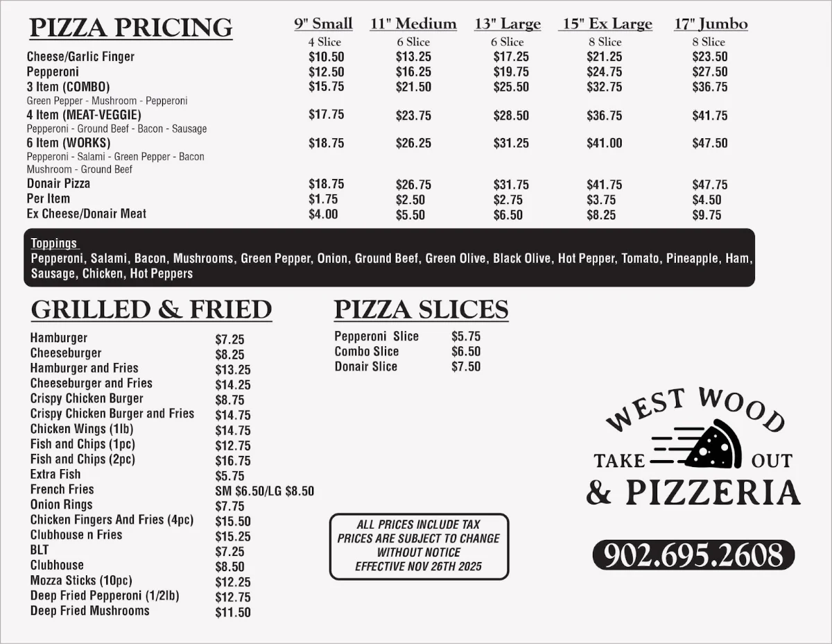 Menu photo 1