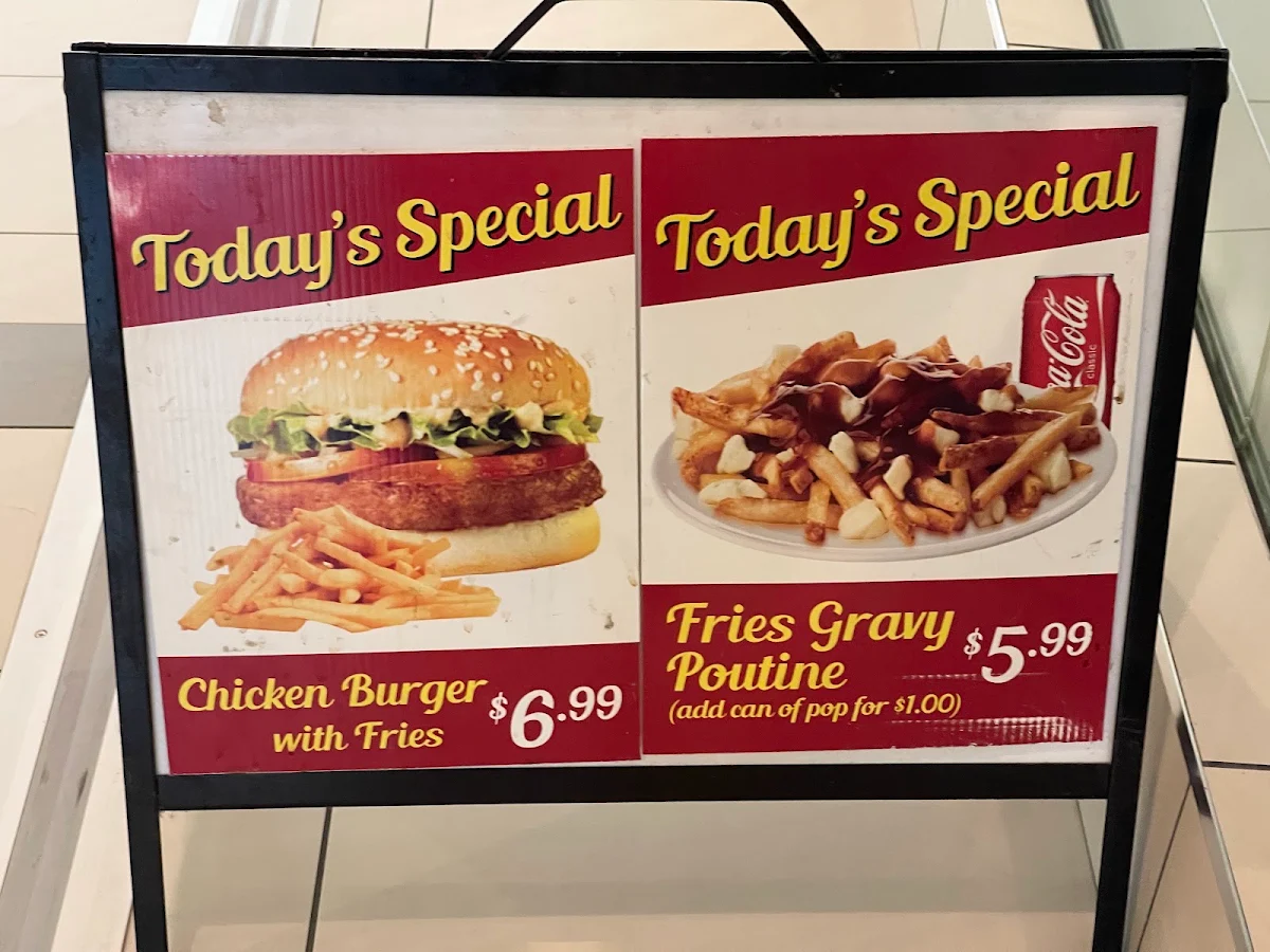 Menu, Taste of Mediterranean