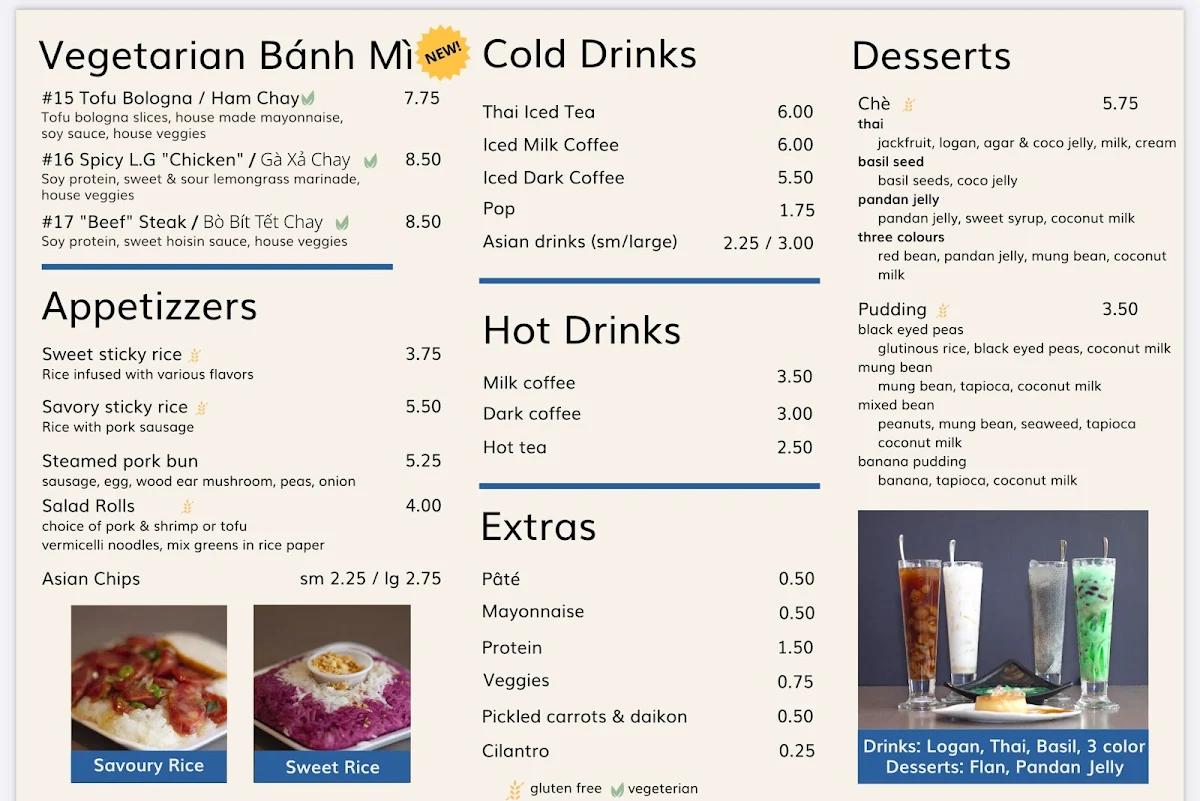 Menu photo 1