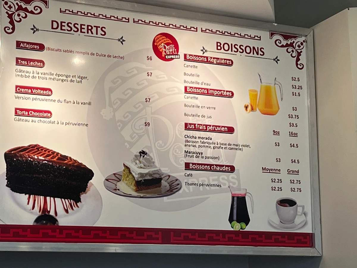 Menu photo 1