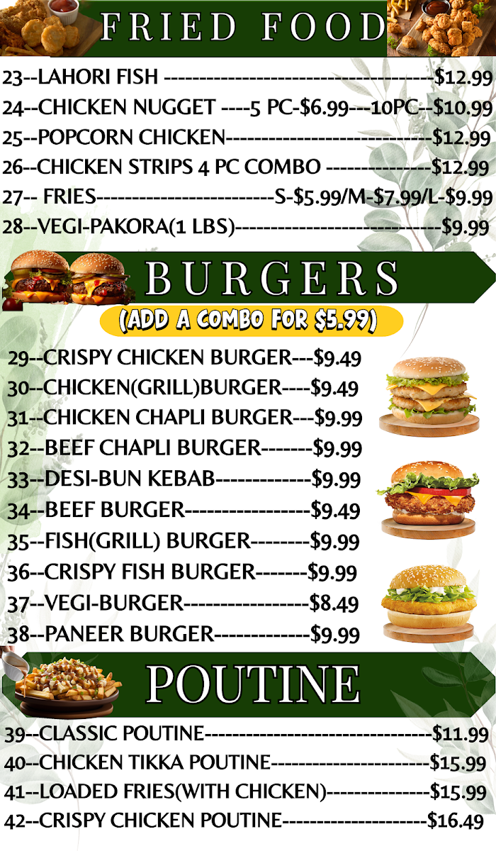 Menu photo 1