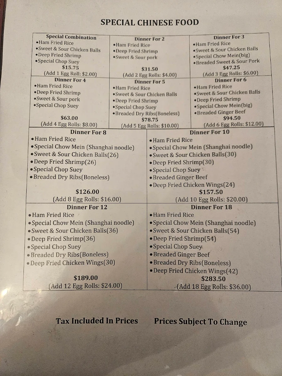 Menu photo 1