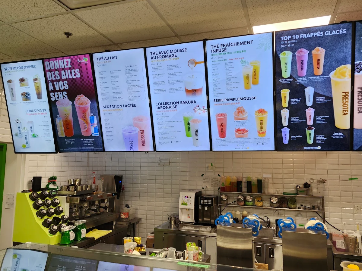 Menu, Presotea