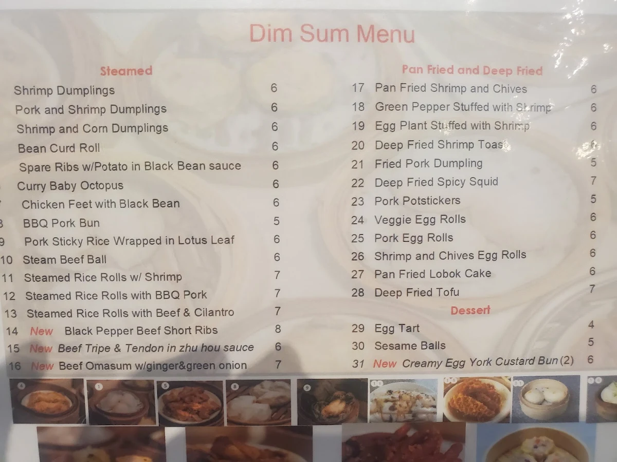 Menu, Yamato