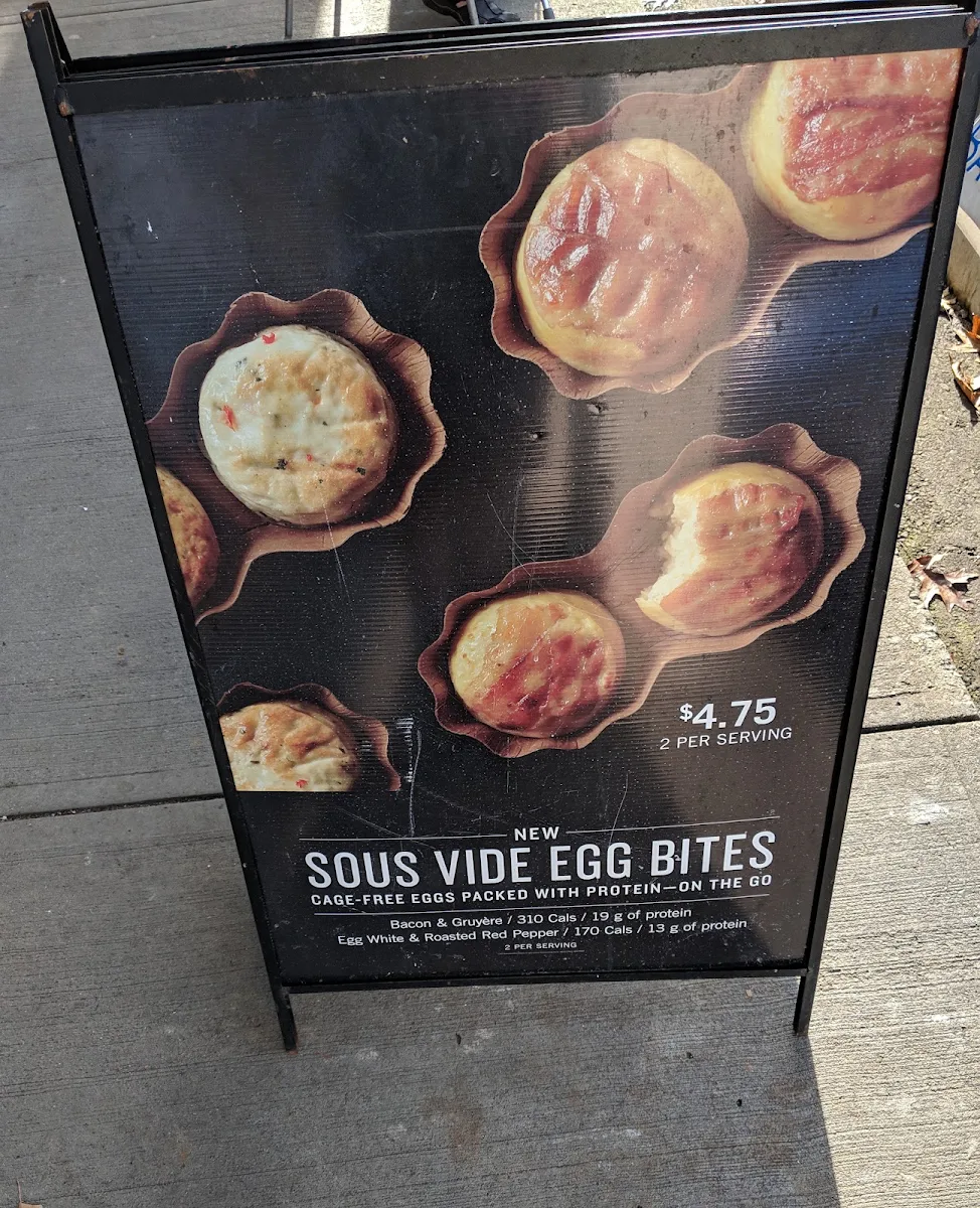 Menu, Starbucks Coffee Company