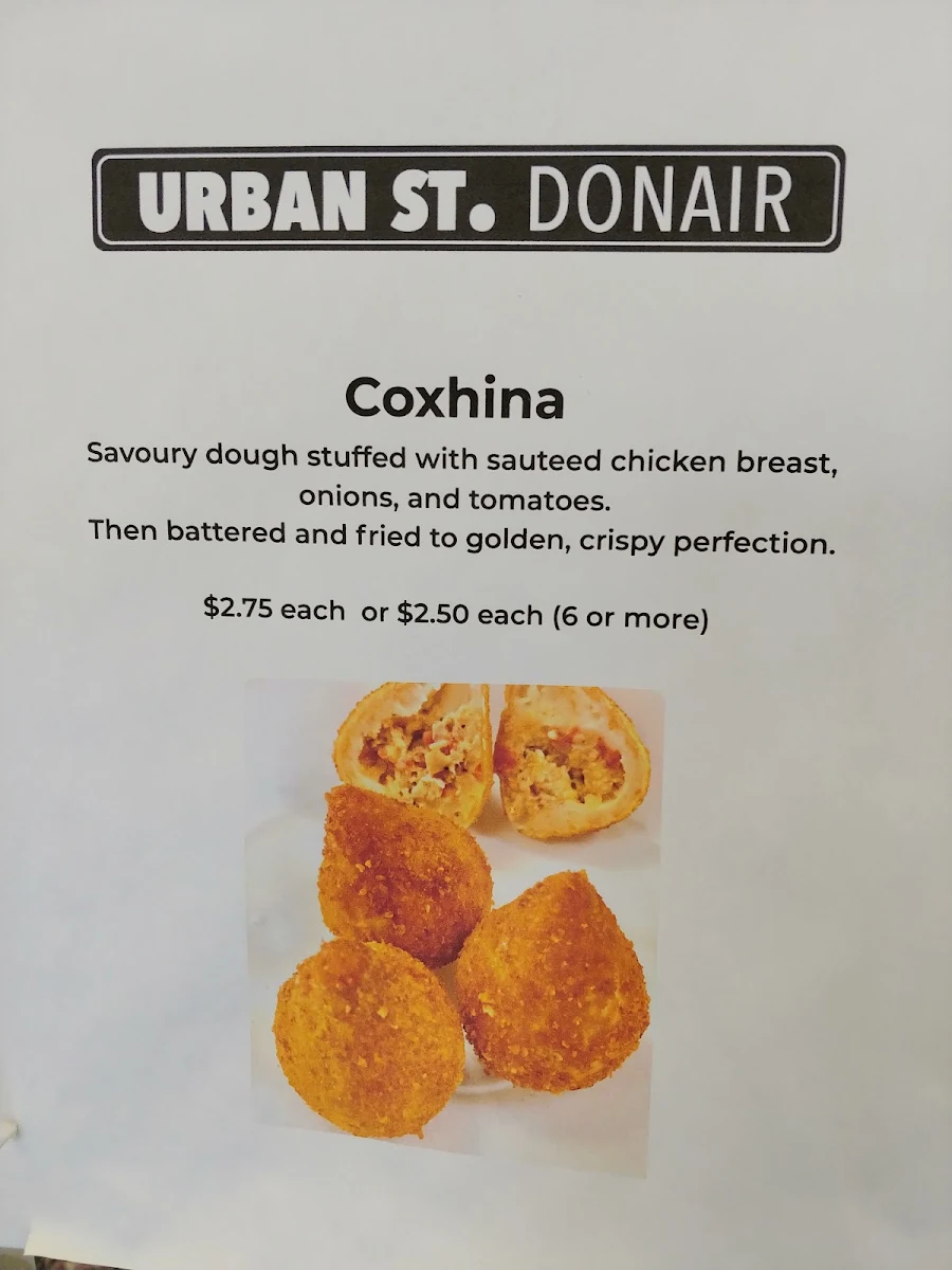 Menu, Urban St. Donair