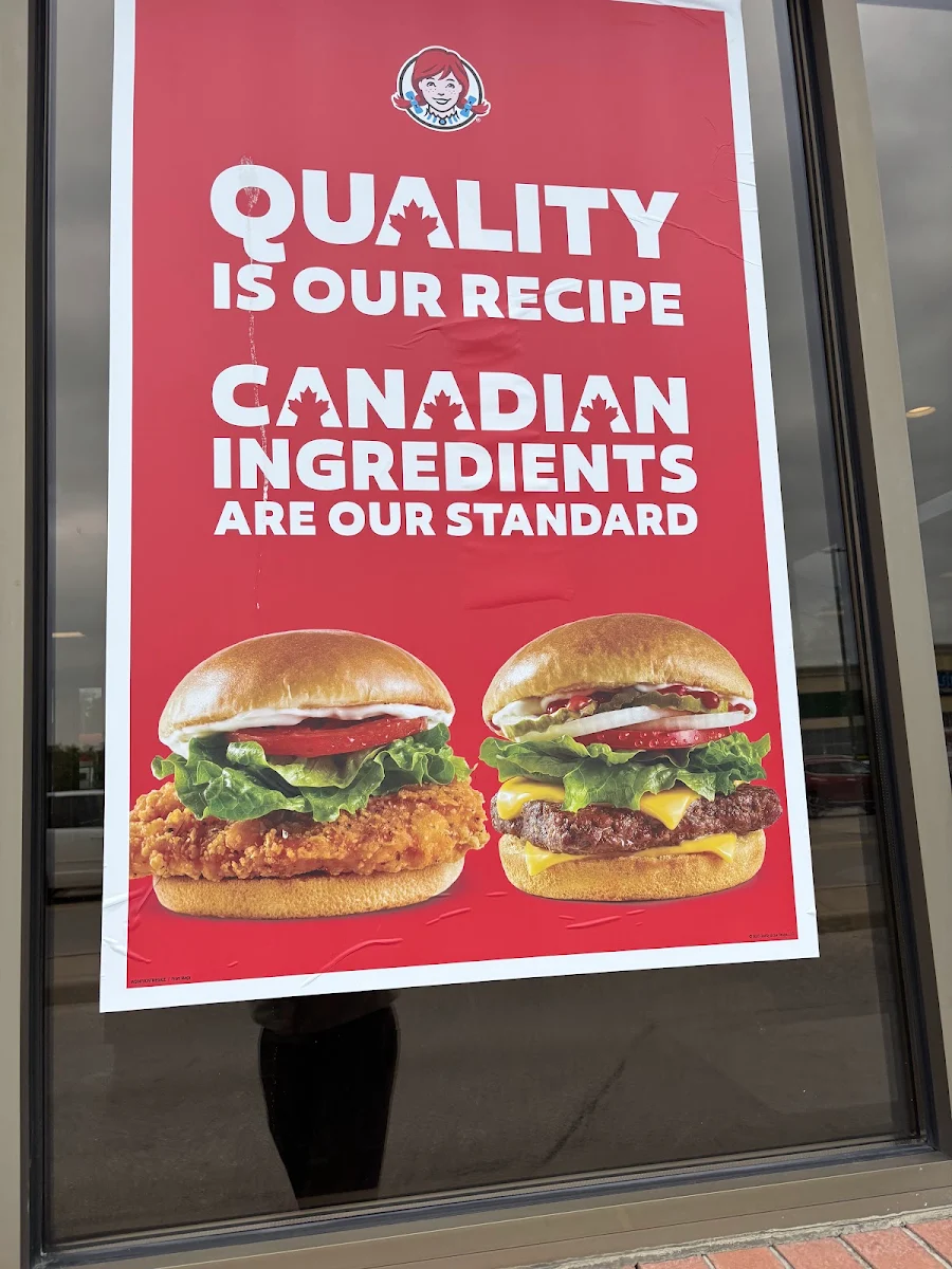 Menu, Wendy's