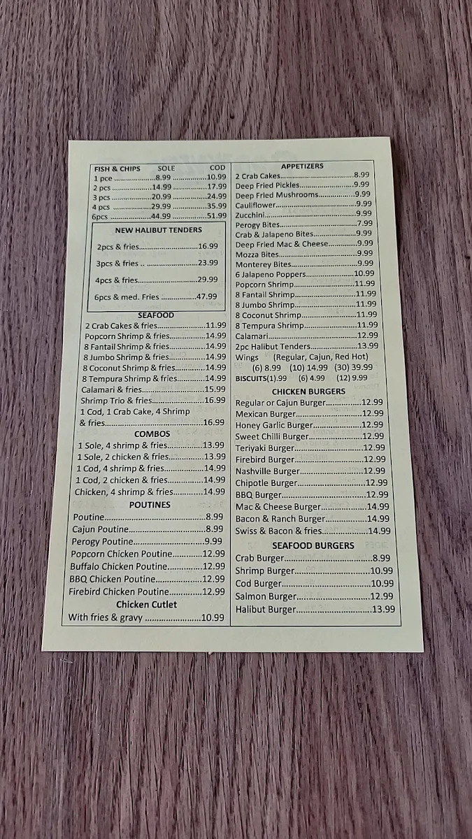 Menu photo 1