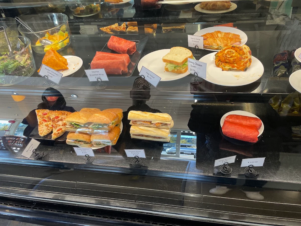 Menu, Delish cafe