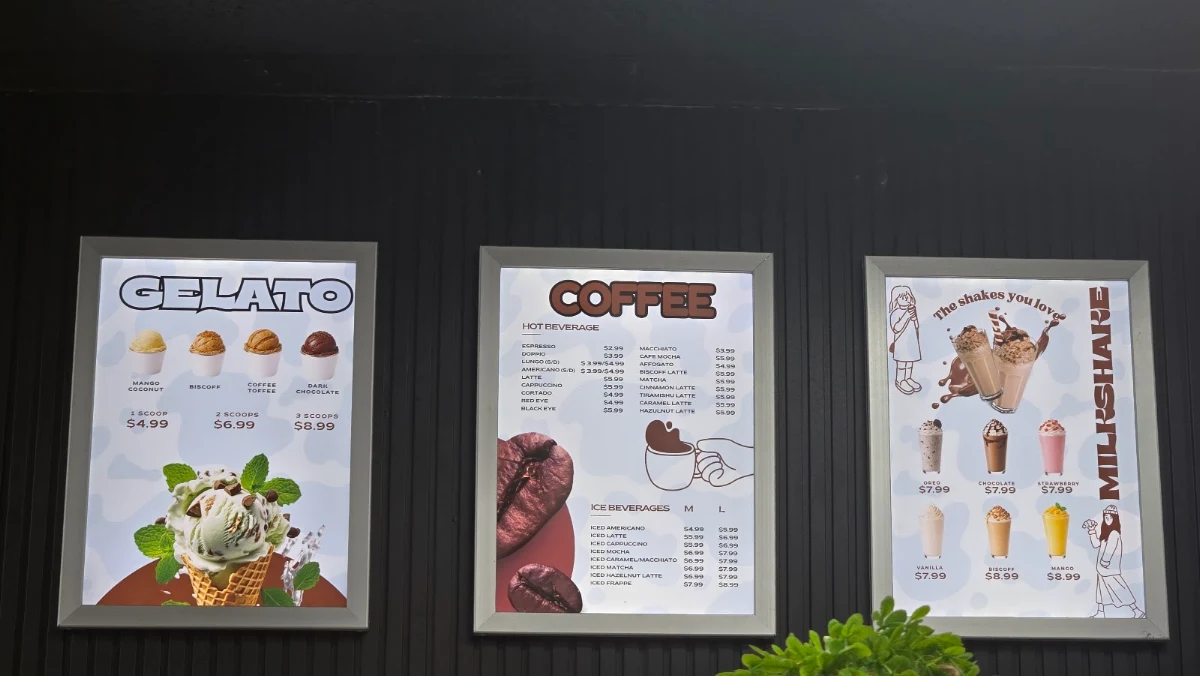 Menu, Bubble tea king