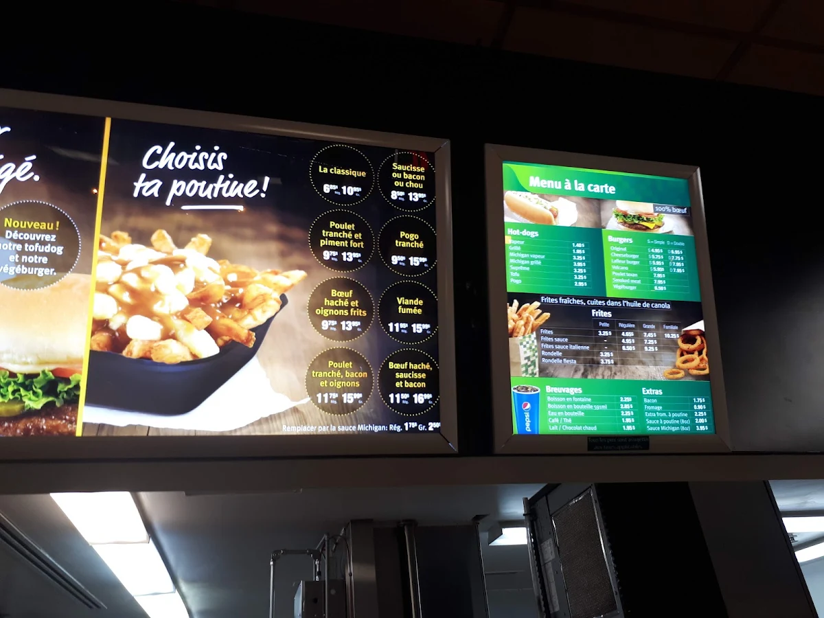 Menu, Restaurant Lafleur