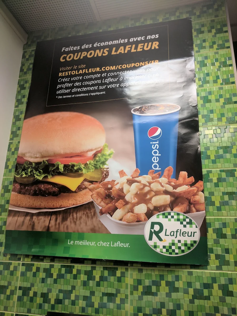 Menu, Restaurant Lafleur