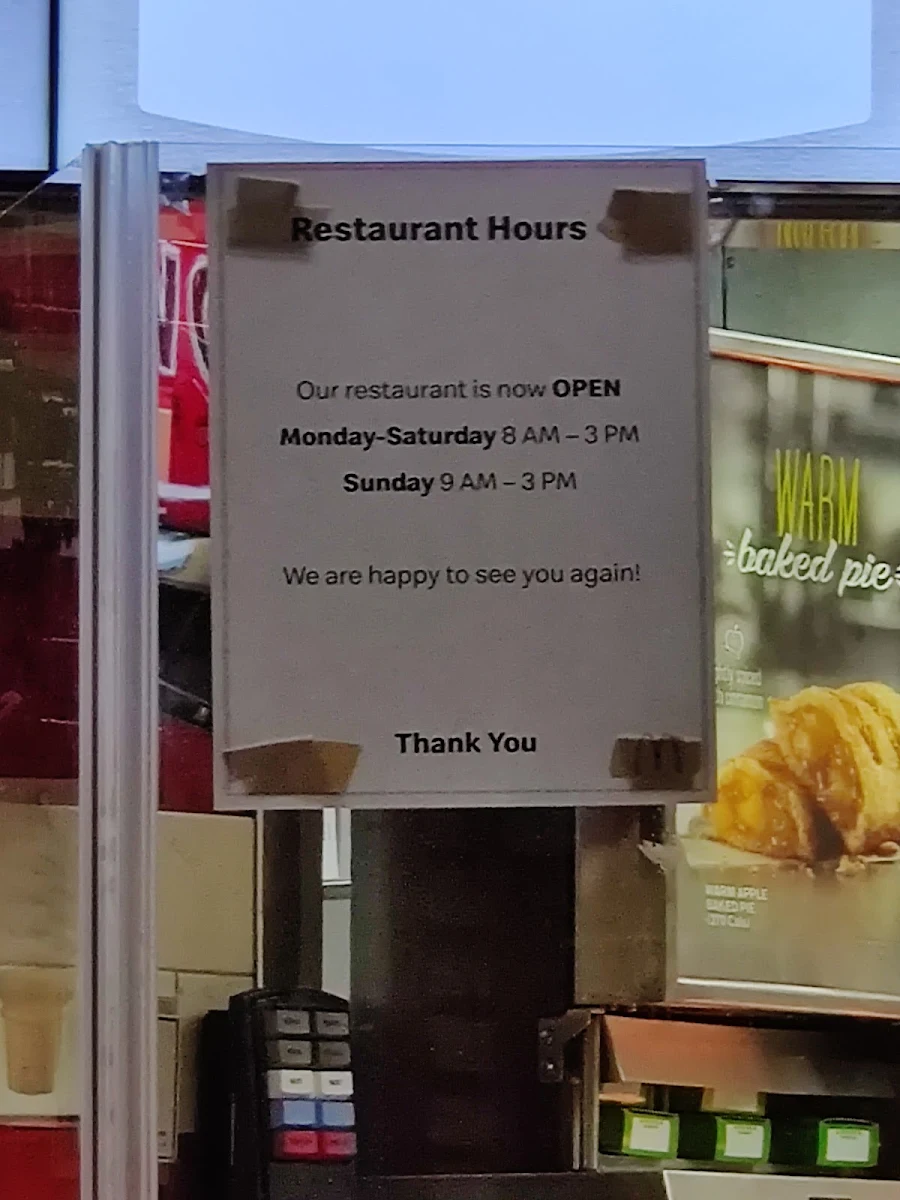 Menu, McDonald's