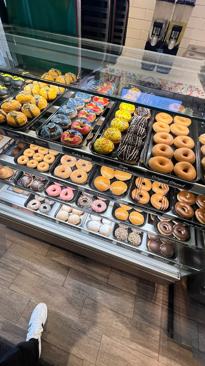 Menu, Krispy Kreme Café