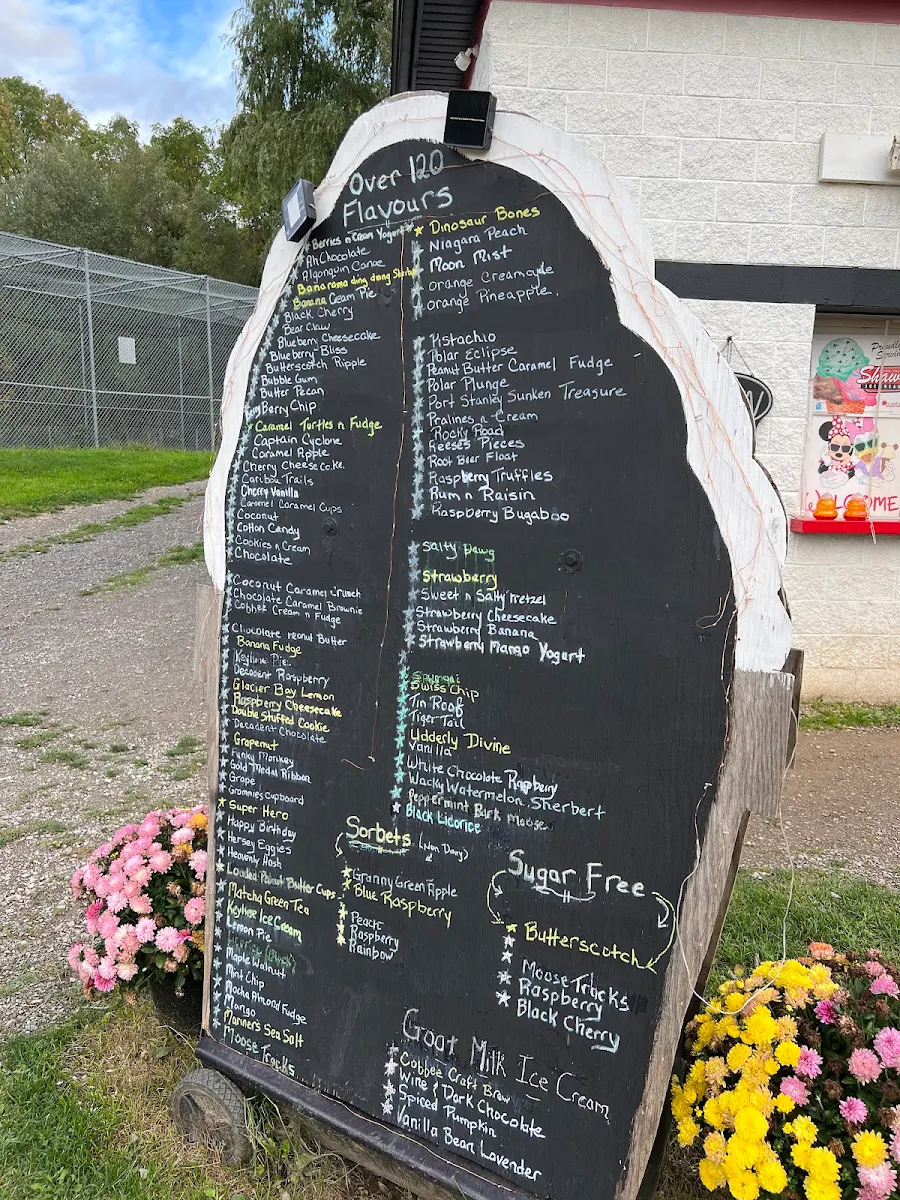 Menu, Ancaster Little League Snack Bar