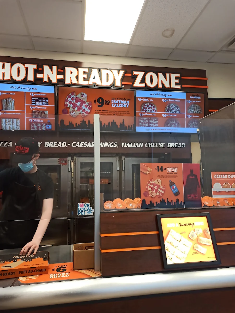 Menu, Little Caesars Pizza