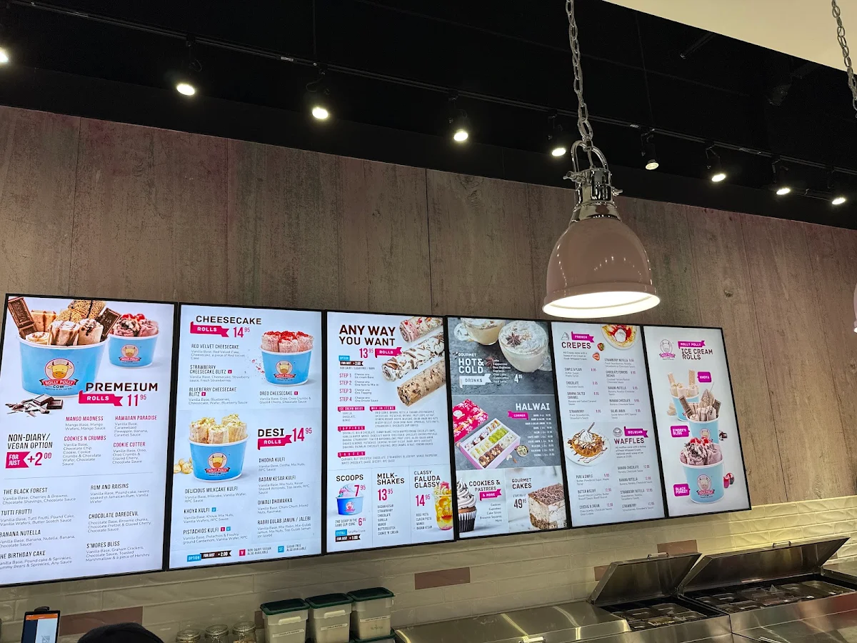 Menu, RollyPollyCow