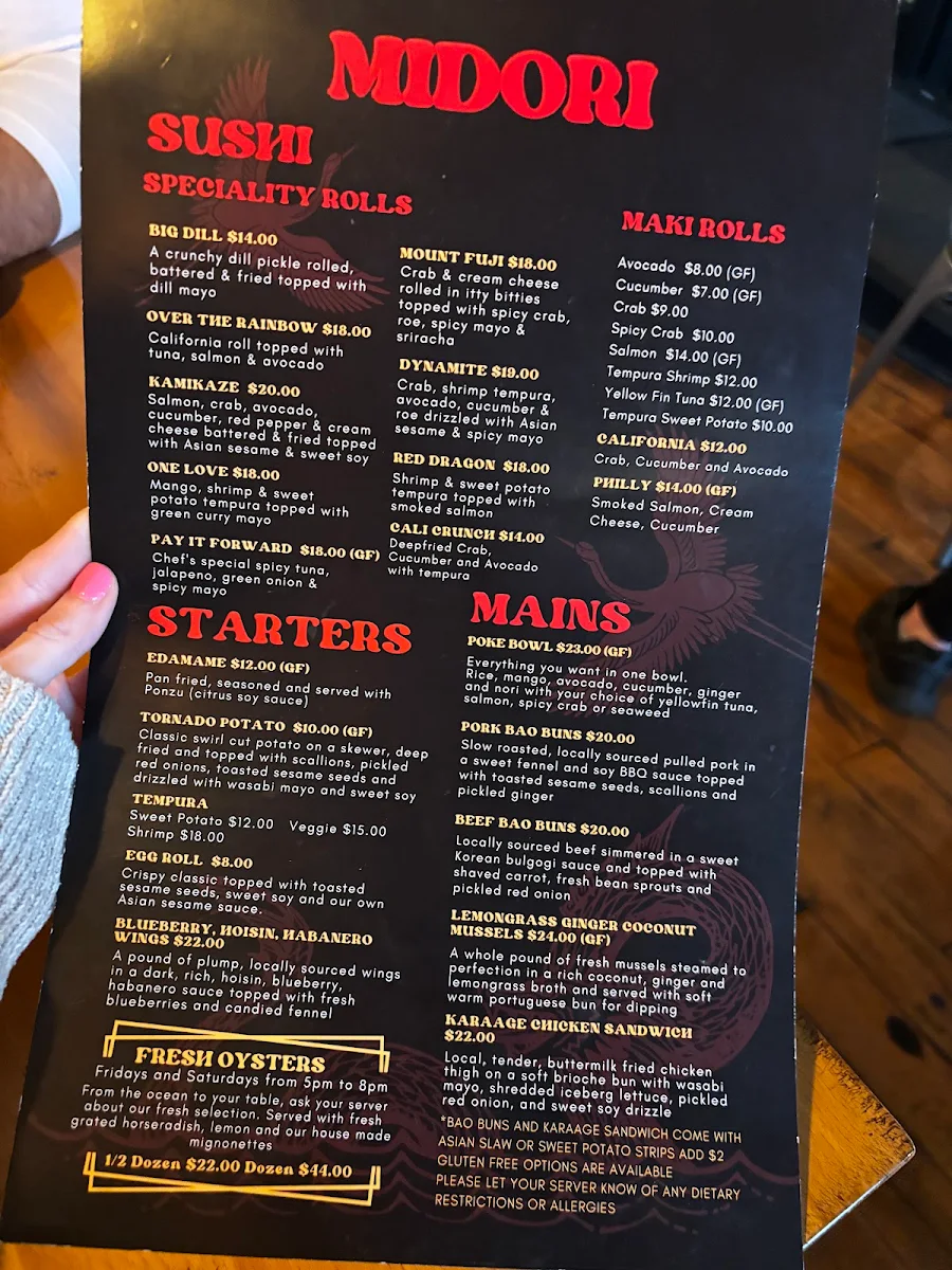 Menu photo 1
