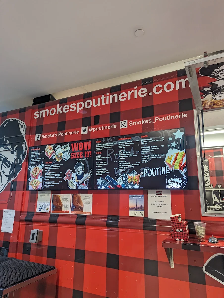 Menu, Smoke's Burritorie