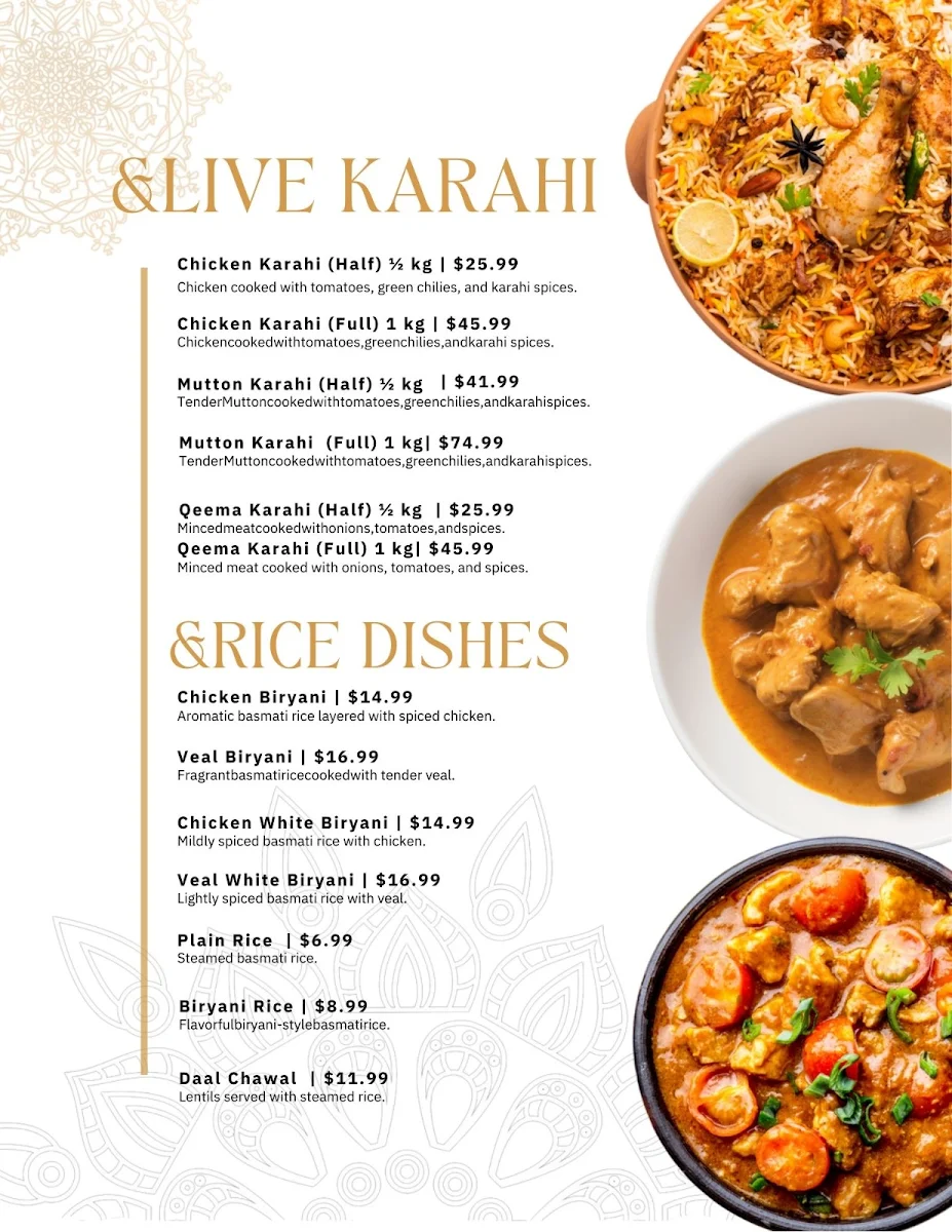 Menu, CueSine Billiards & Restaurant
