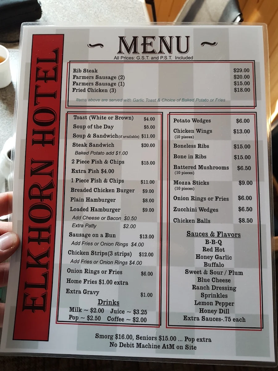 Menu, Punjabi Dhaba Elkhorn restaurant and bar