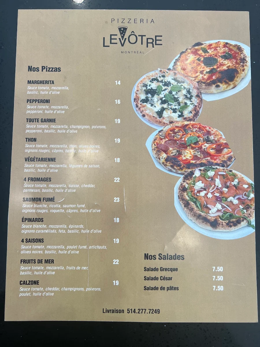 Menu photo 1