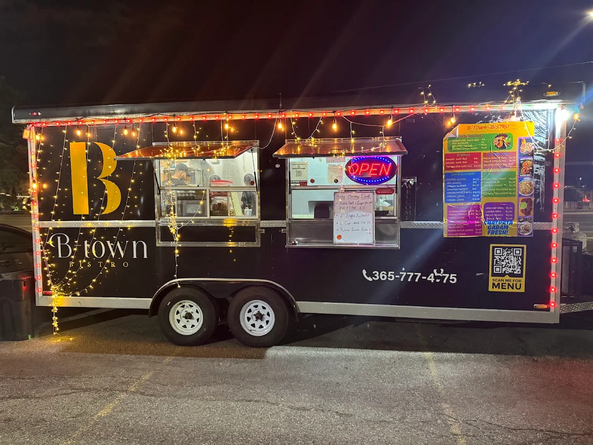 Menu, B-Town Bistro