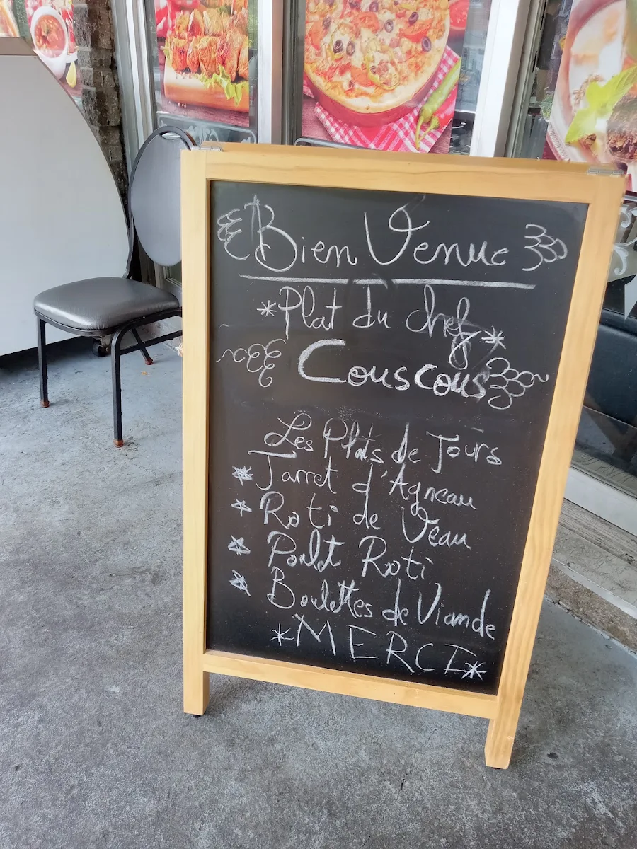 Menu, Café restaurant Bélair