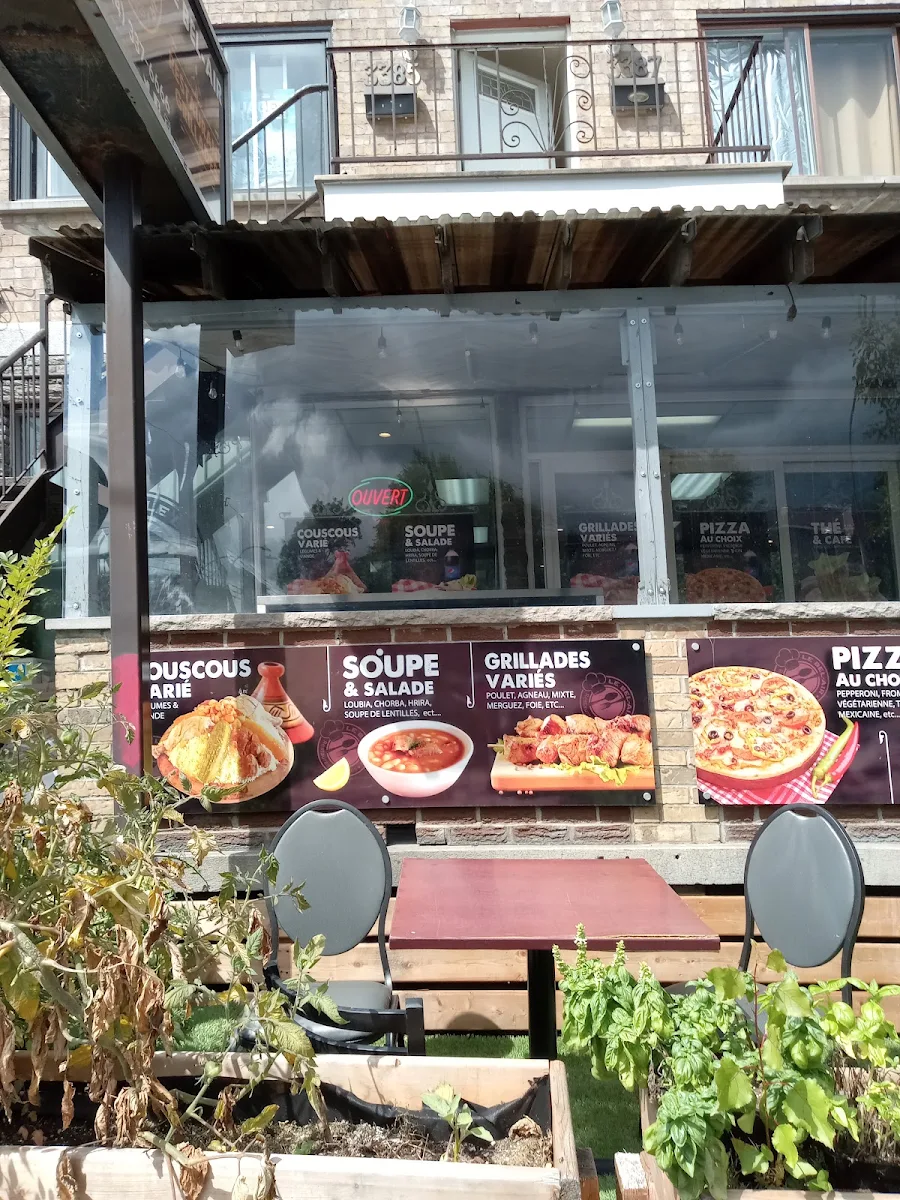 Menu, Café restaurant Bélair