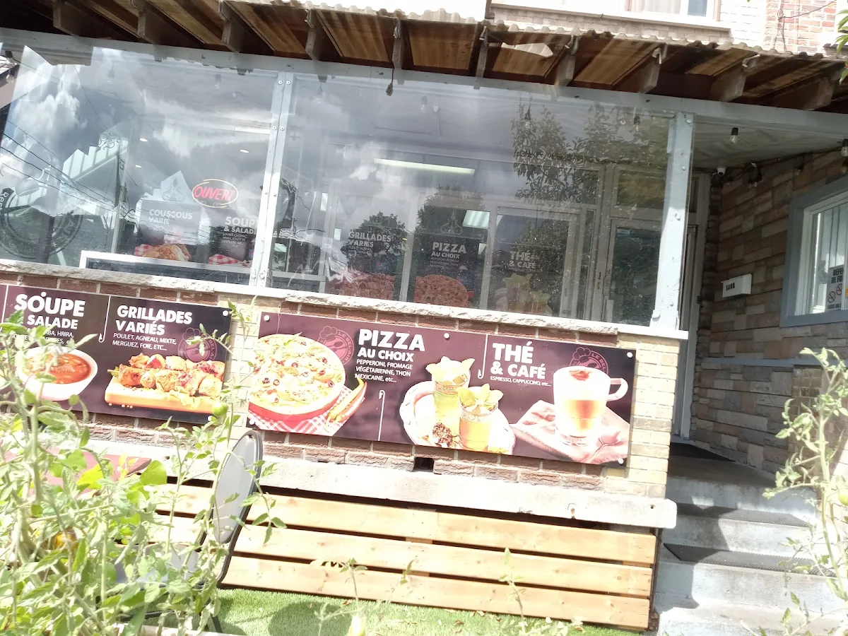 Menu, Café restaurant Bélair