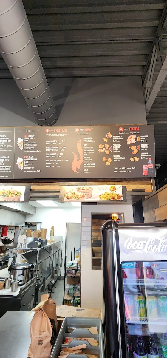 Menu, Noodlebox