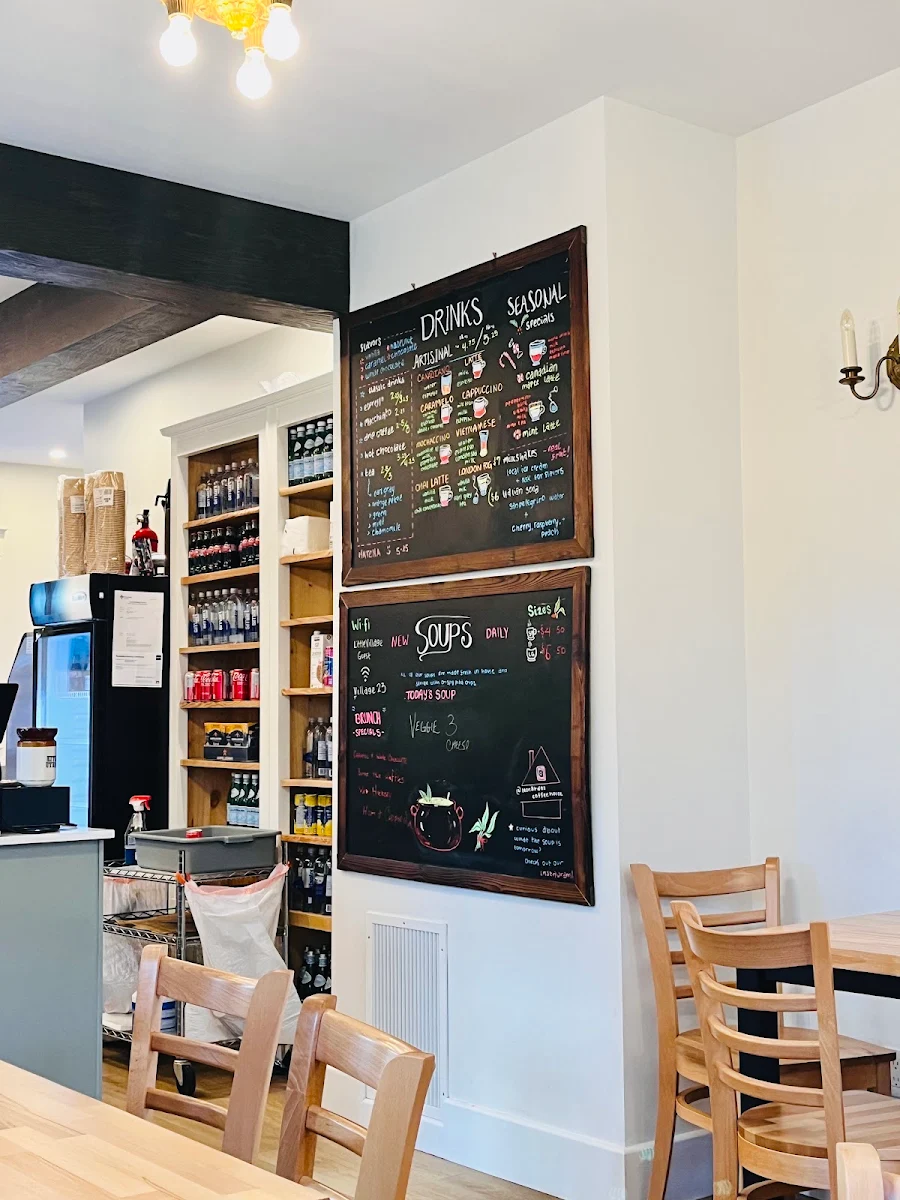 Menu, Leonardo’s Coffee and Sandwich House