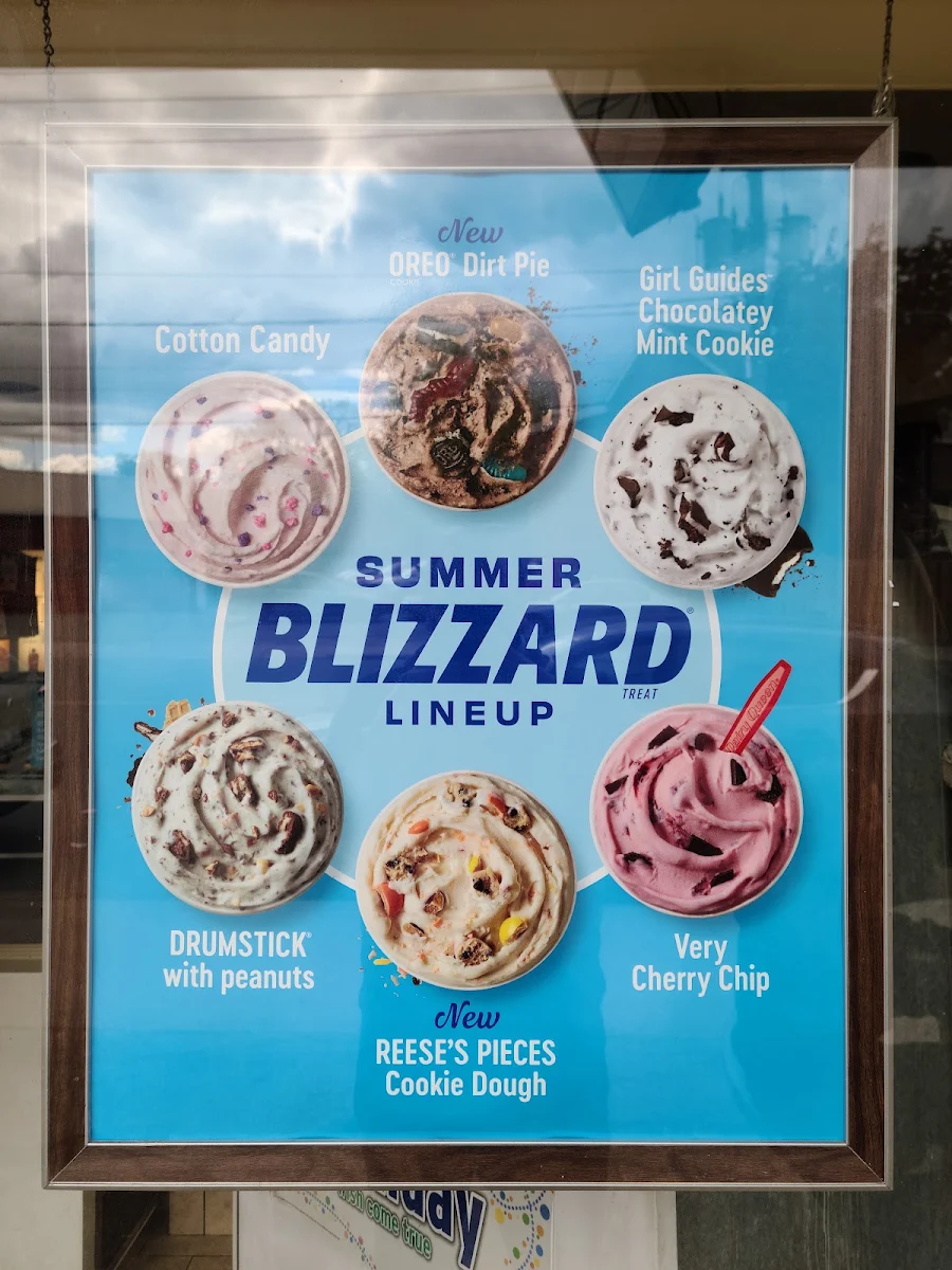 Menu, Dairy Queen (Treat)