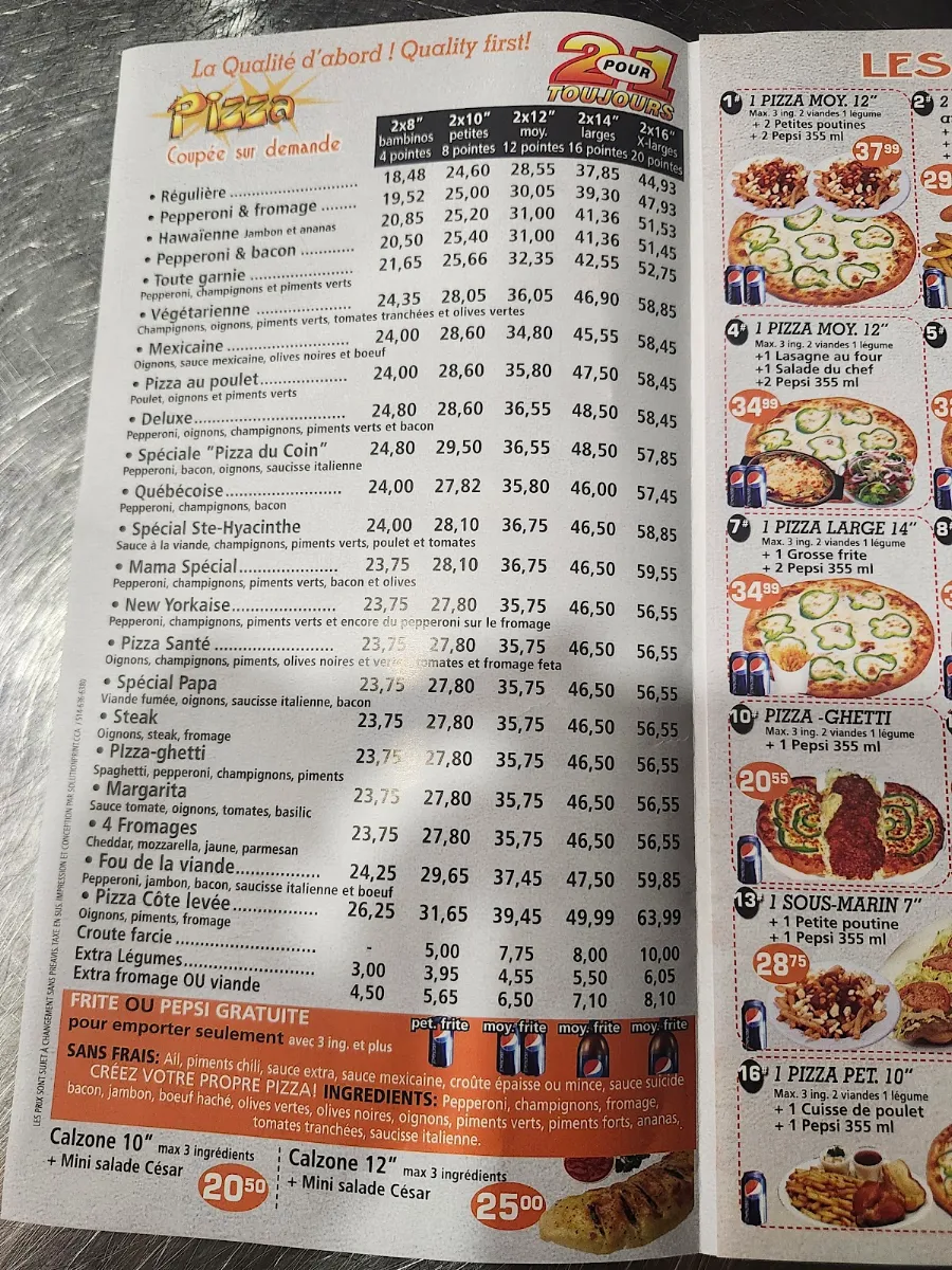 Menu photo 1