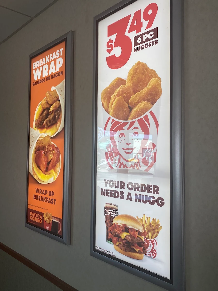 Menu, Wendy's