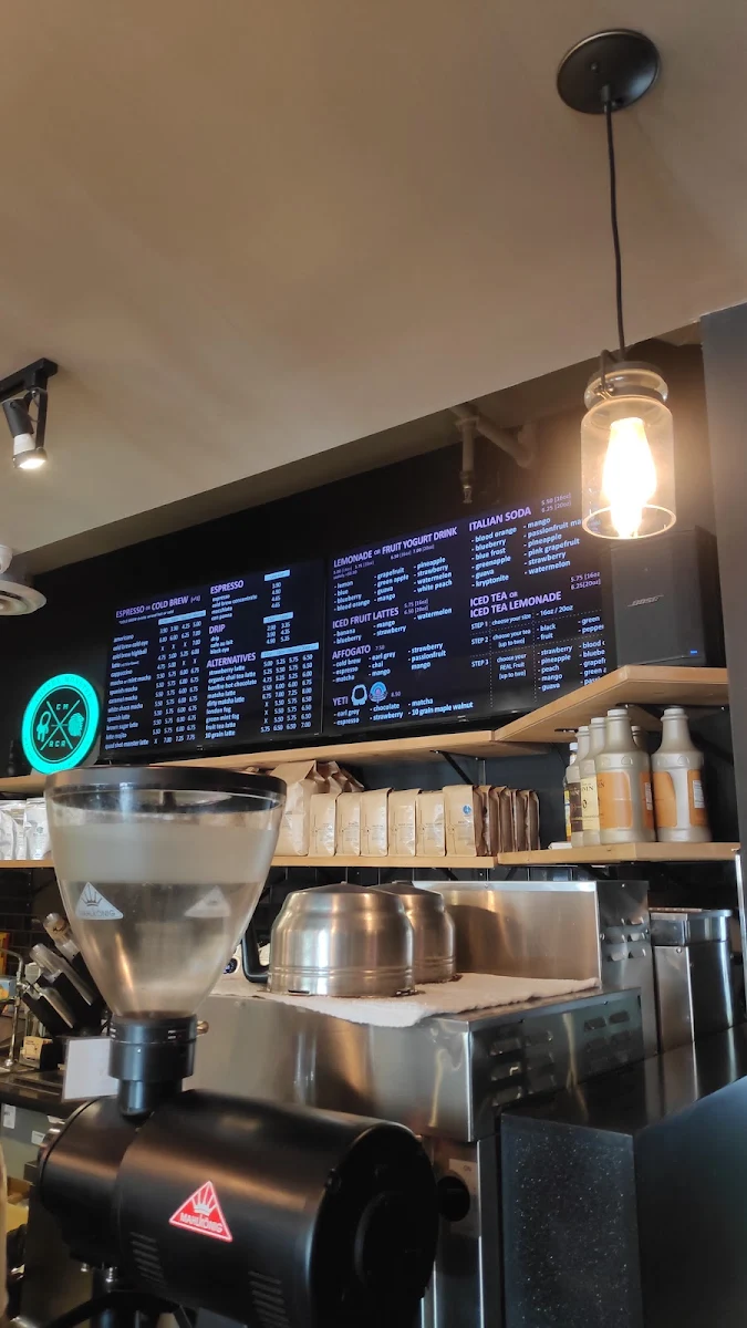 Menu, Coffee Monster