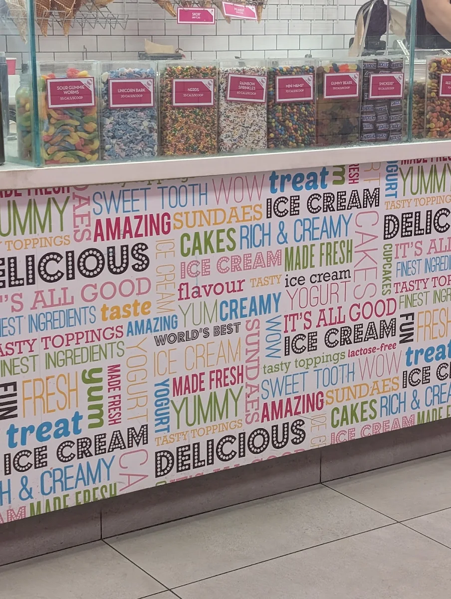 Menu, Marble Slab Creamery