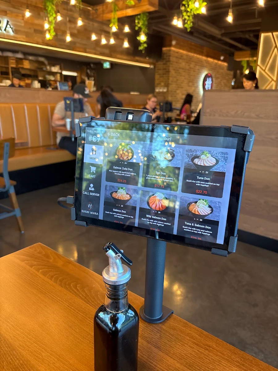 Menu, Sushi Mura Langley