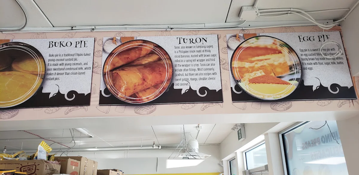 Menu, Pan De Cretos Bakery
