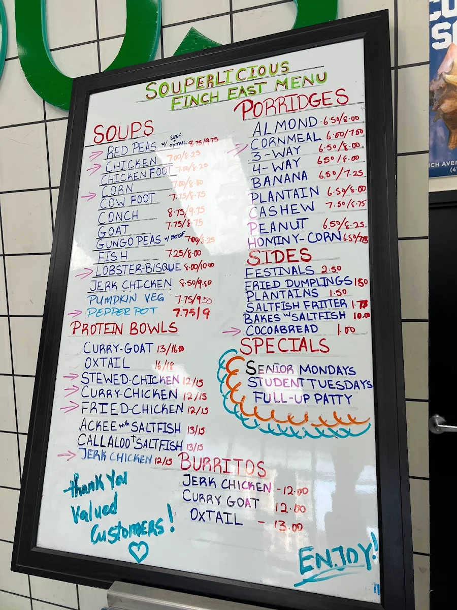 Menu photo 1