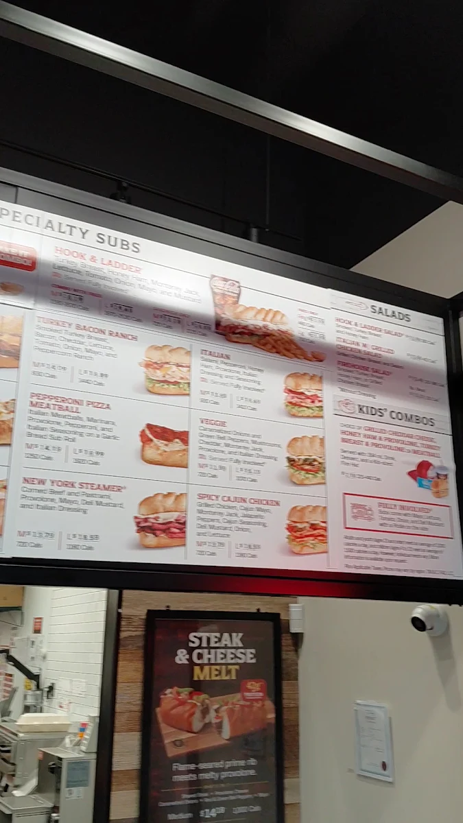 Menu, Firehouse Subs Vancouver Renfrew