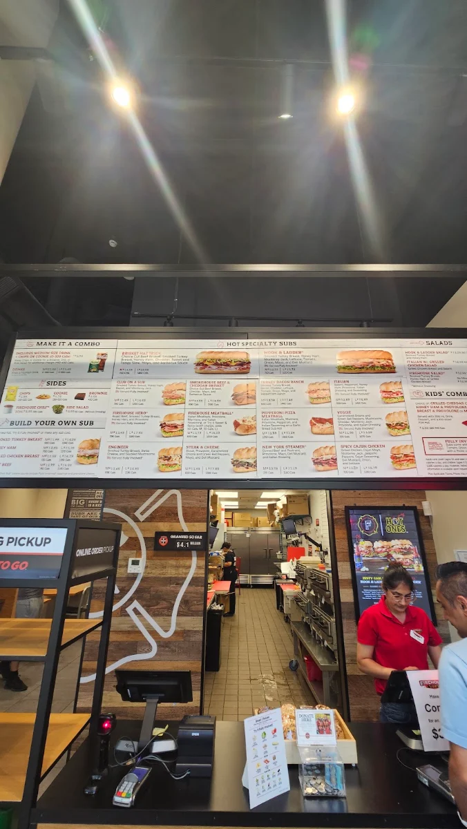 Menu, Firehouse Subs Vancouver Renfrew
